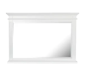 Pure White Wall Mirror