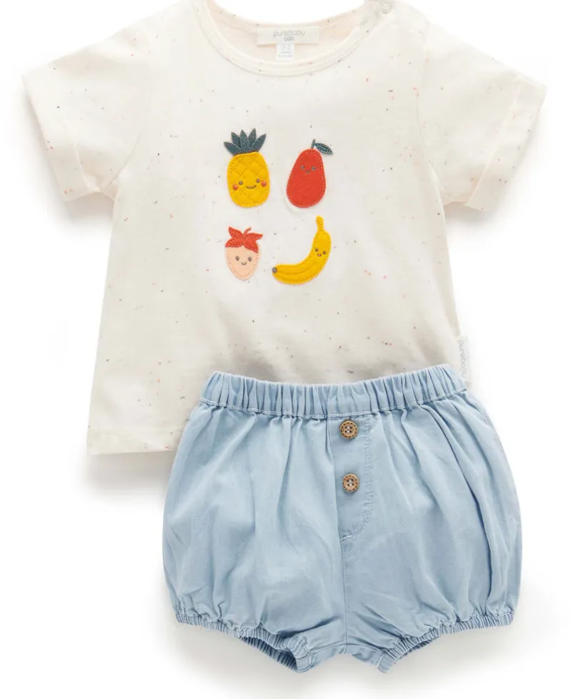 Purebaby Fruity Set