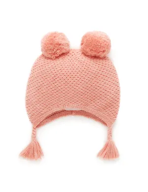 Purebaby Pom Pom Beanie