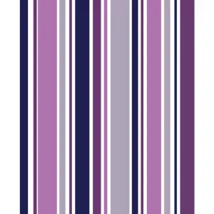 Purple & Gray Striped Printed Backdrop