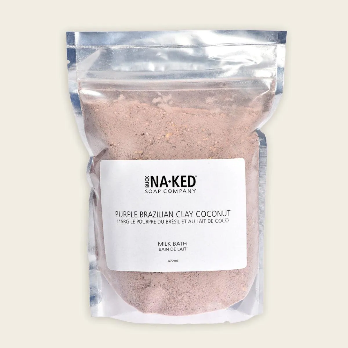 purple brazilian clay coconut milk bath