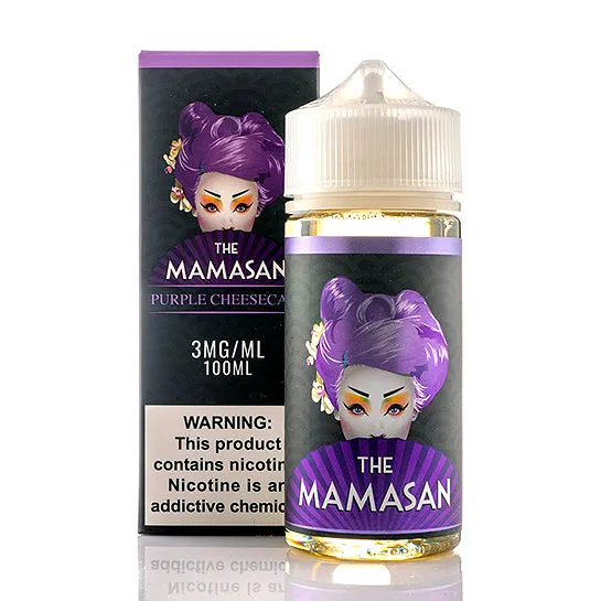 Purple Cheesecake - The Mamasan E-Juice (100 ml)