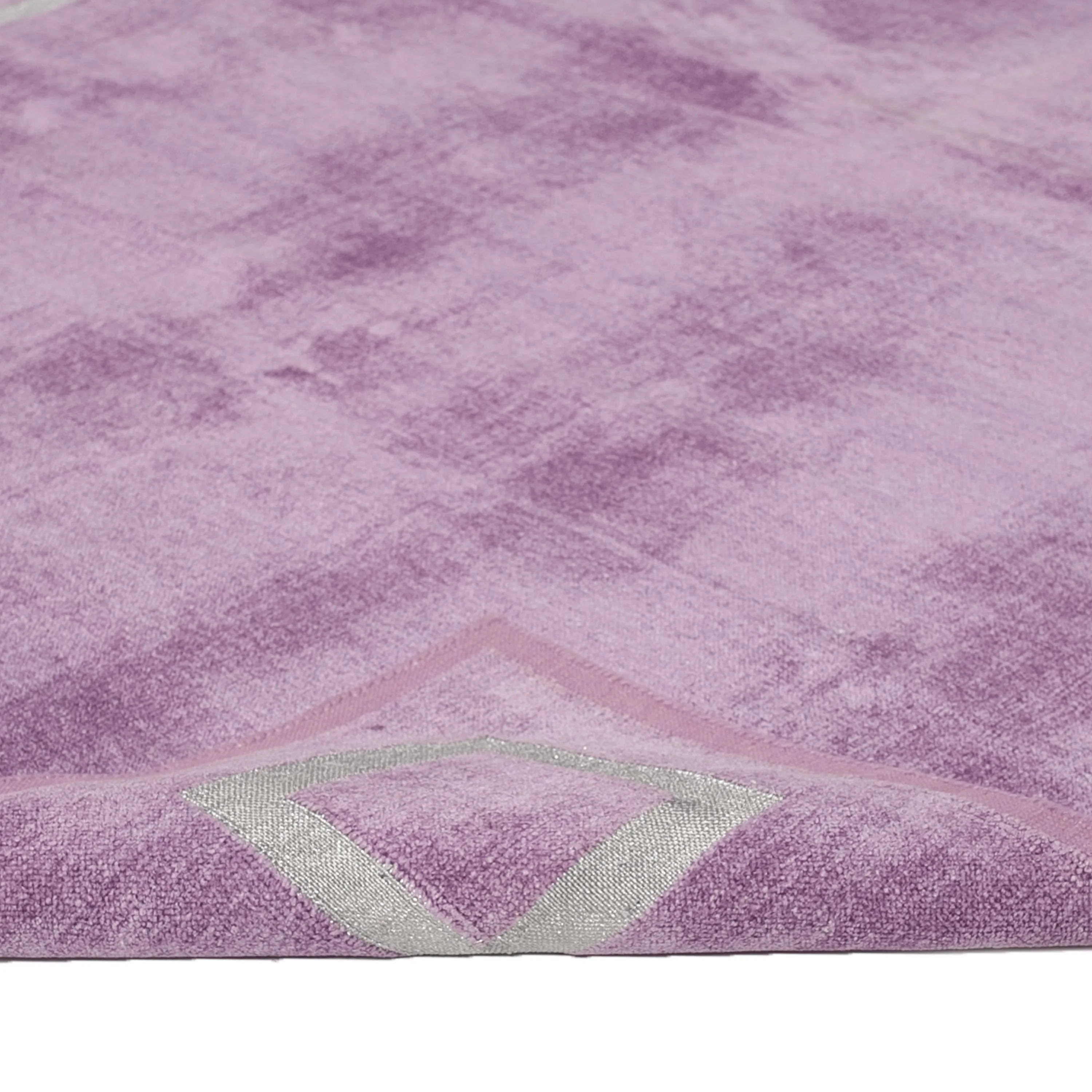 Purple Flatweave Chenille Rug - 3'6" x 5'6"