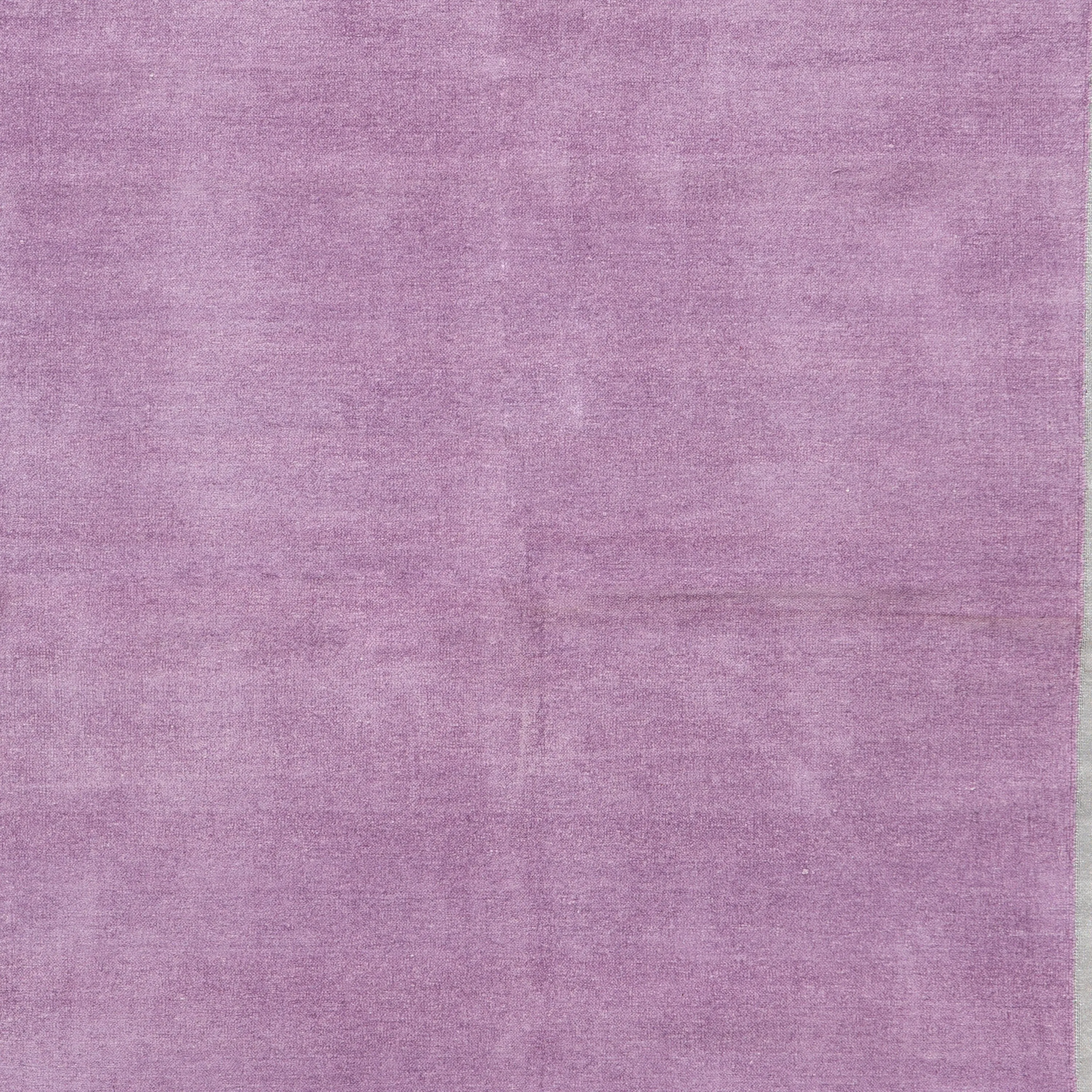 Purple Flatweave Chenille Rug - 3'6" x 5'6"