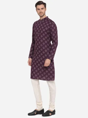 Purple Kurta Set | Azania