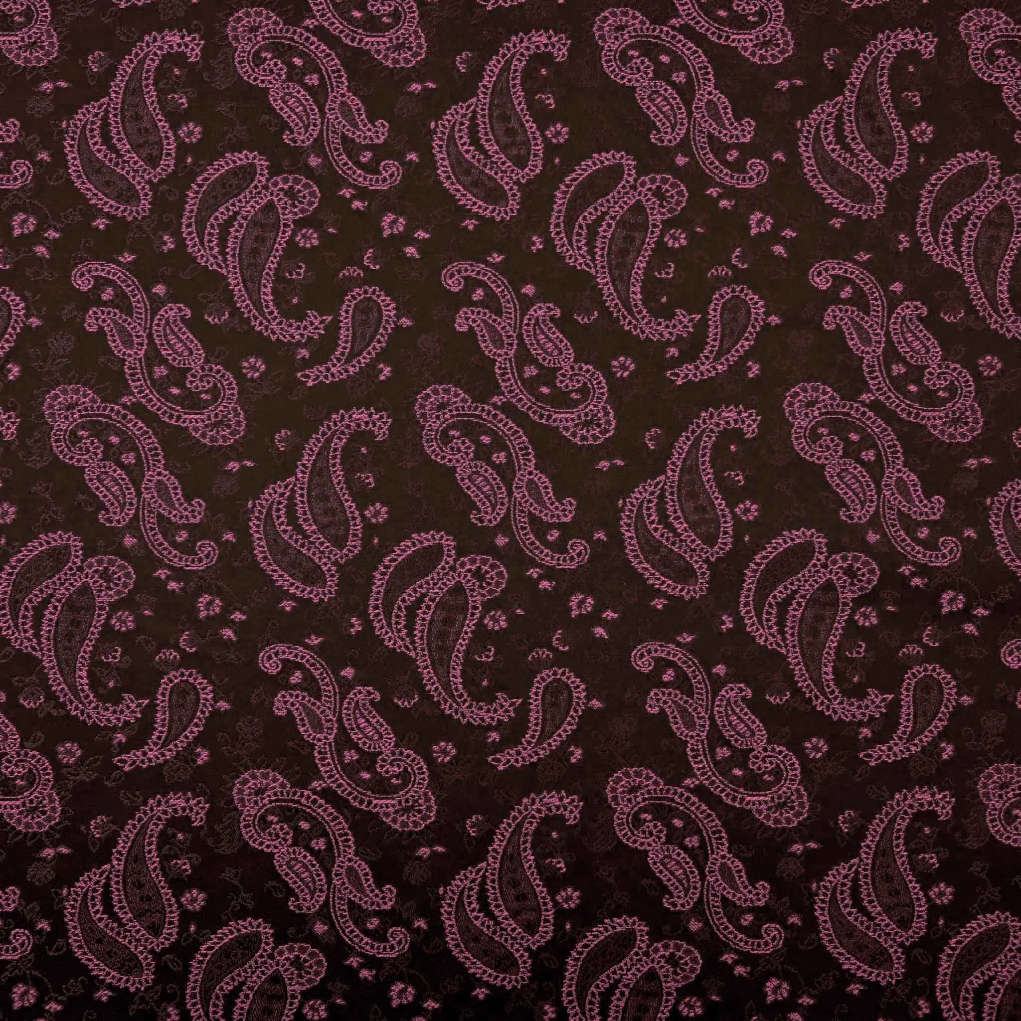 Purple Paisley Jacquard Fabric 97408