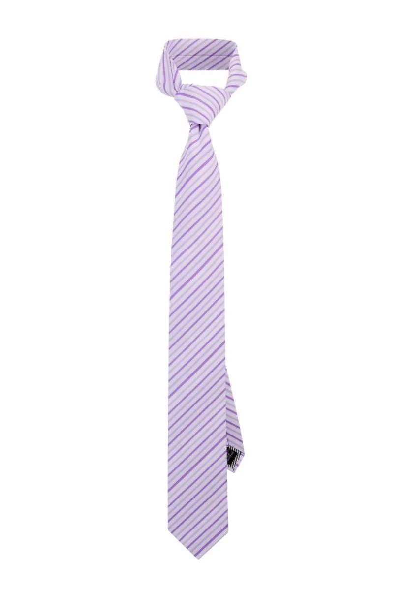 Purple Pearl Multi-Striped Tie