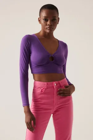 Purple Ring Top