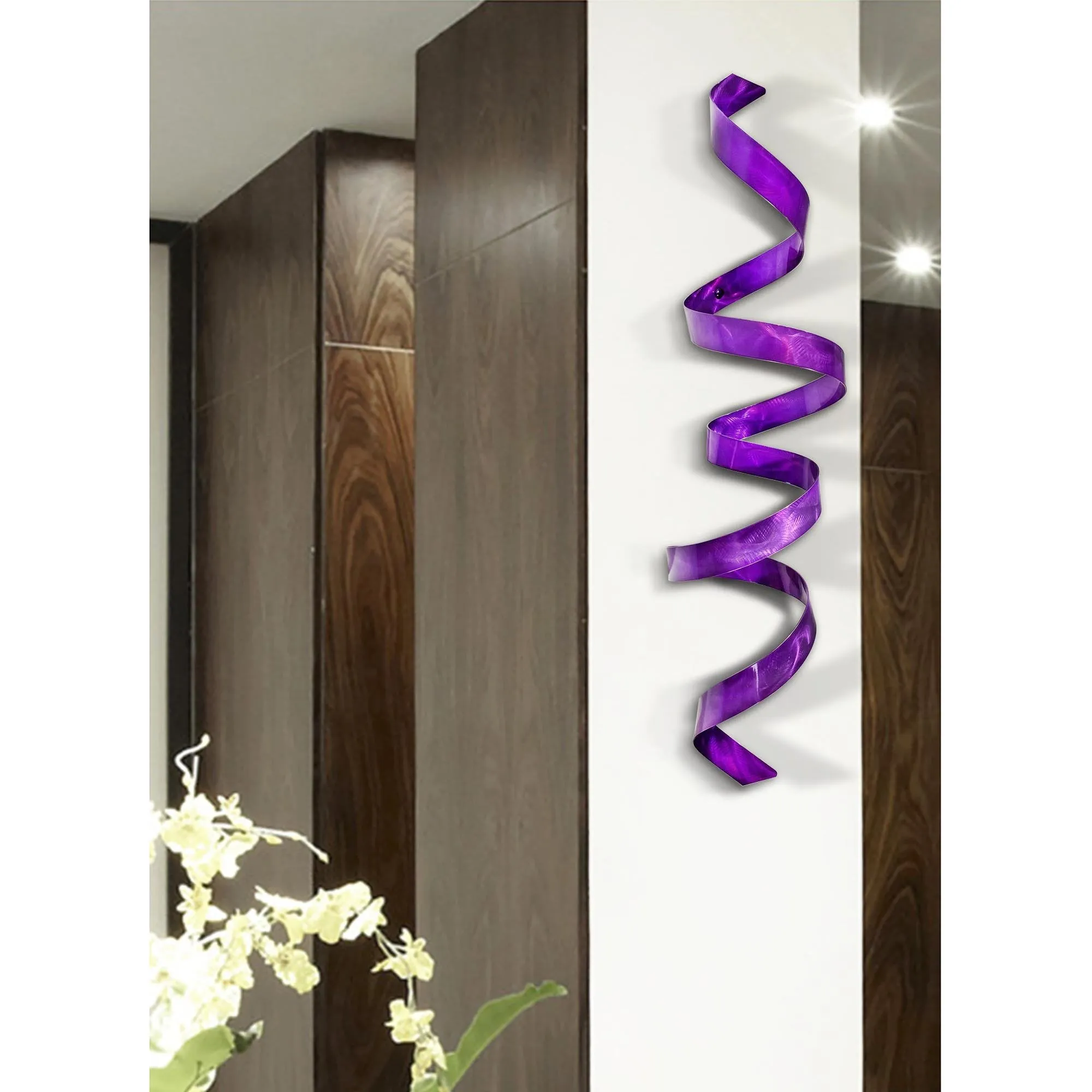 Purple Wall Twist