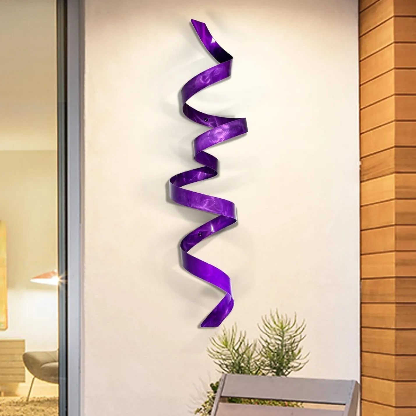 Purple Wall Twist