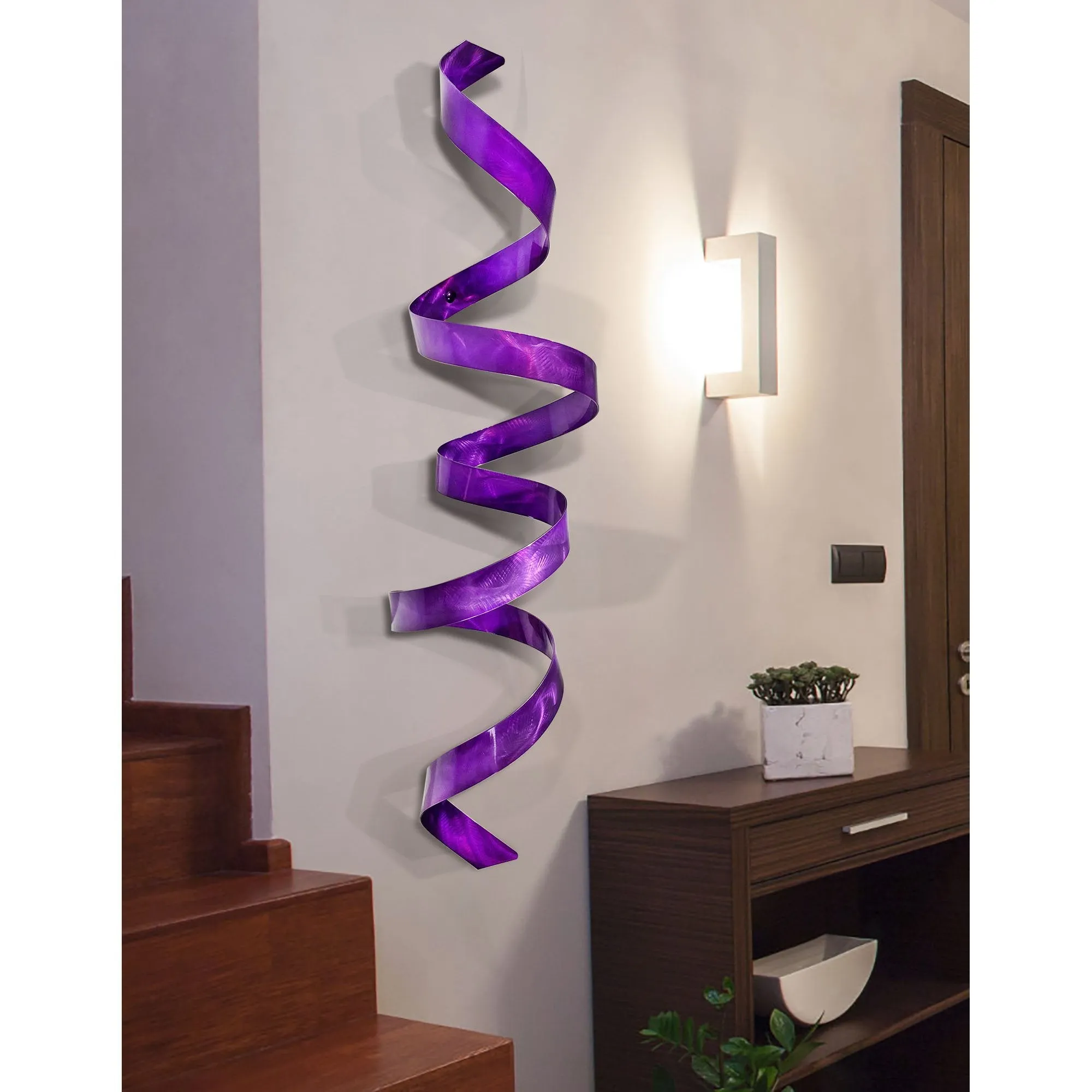 Purple Wall Twist