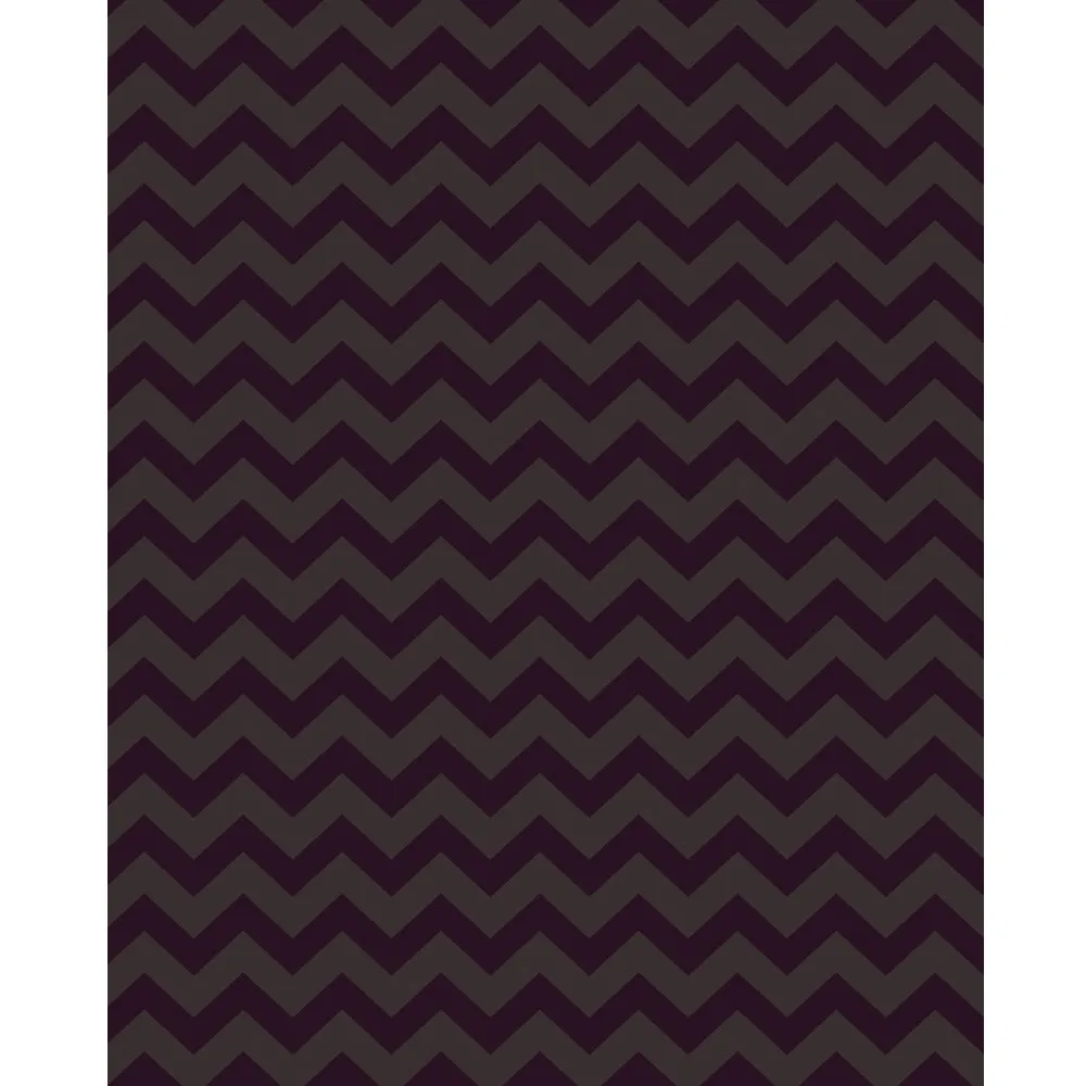 Purple/Gray Chevron Printed Backdrop