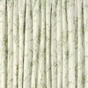 Pussy Willow Off White and Hedgerow Ready Made Curtains