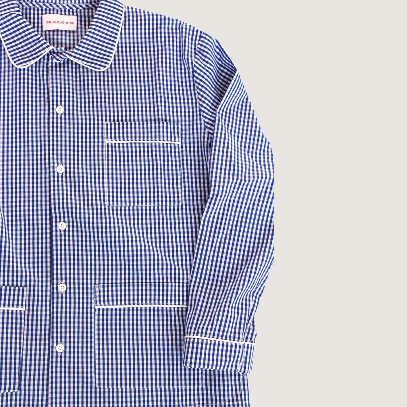 PYJAMAS SHIRT // WOMEN // GINGHAM CHECKS