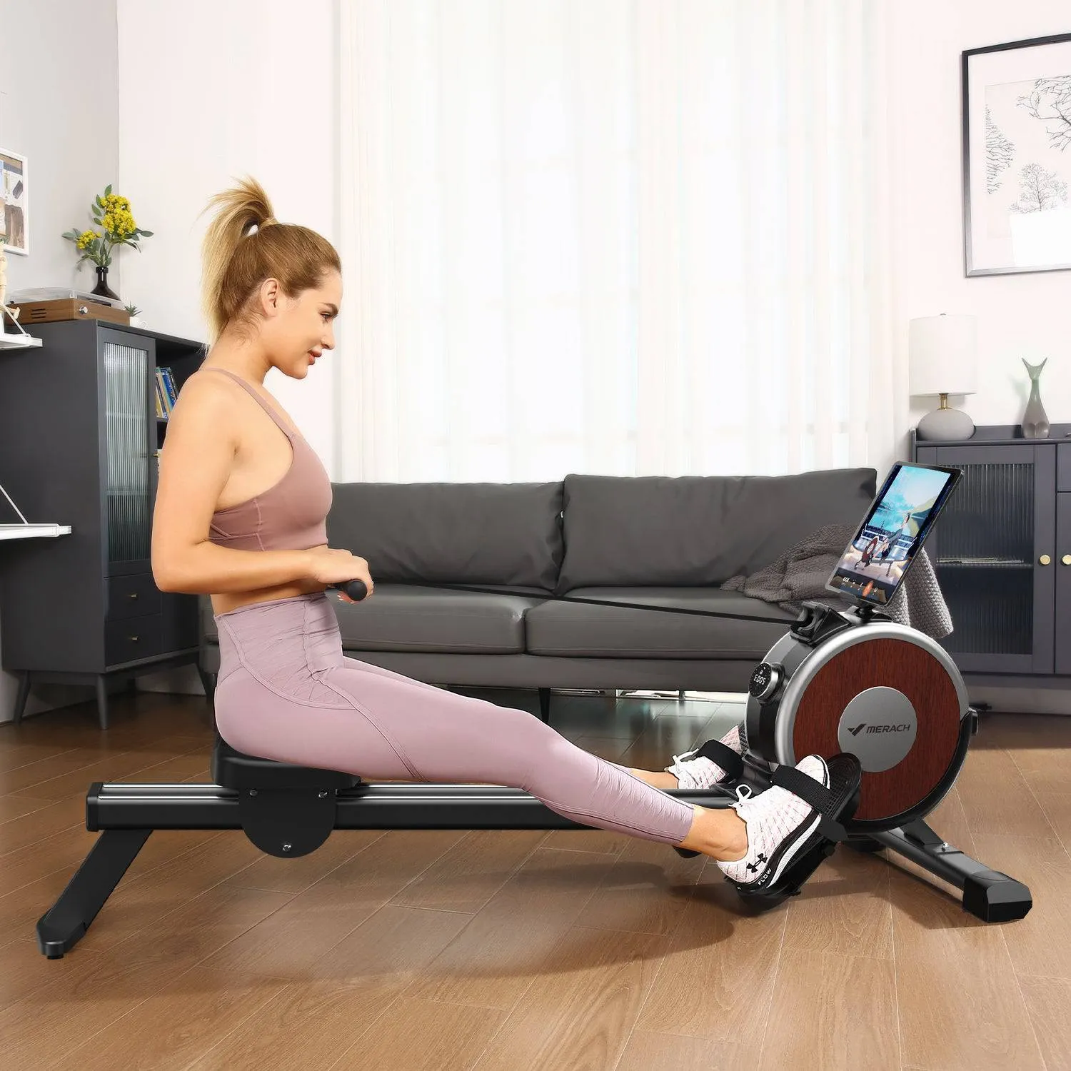 Q1S Auto Electromagnetic Smart Rower