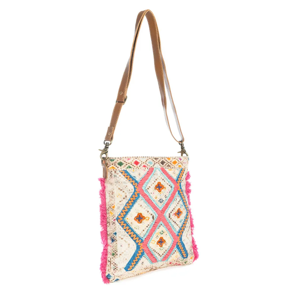 Quad Desert Blooms Messenger Bag