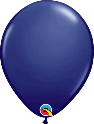 Qualatex - 11" Navy Latex Balloons (25ct)