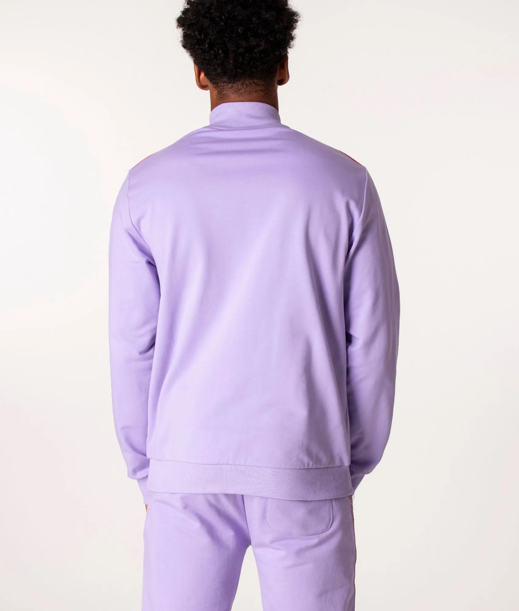 Quarter Zip Shoulder Detail Sweatshirt