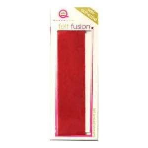 Queen & Co - Felt Solid - Red*