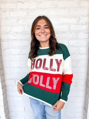 Queen Of Holly Jolly Knit Sweater