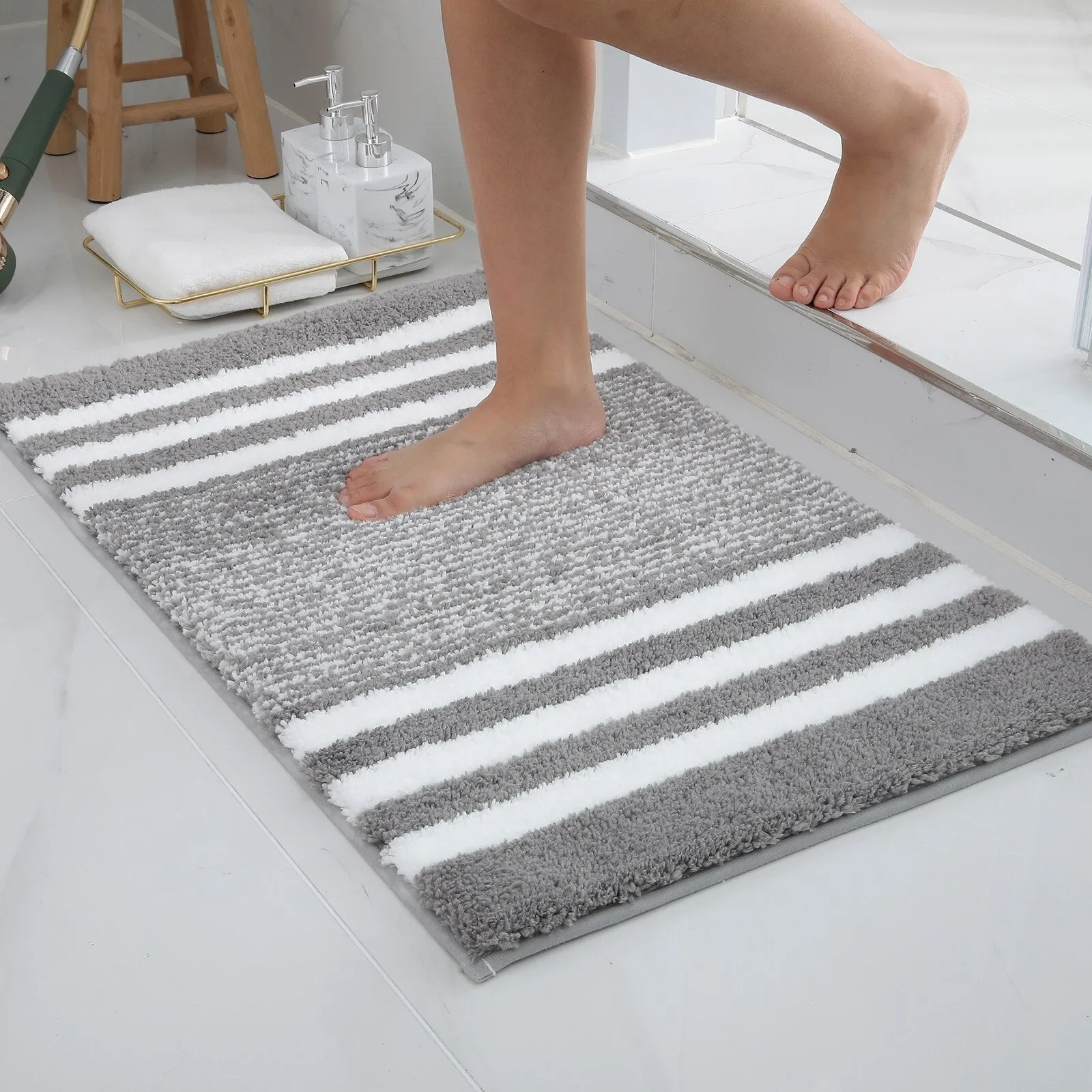 Quick Dry Anti-Slip Absorbent Bath Mat