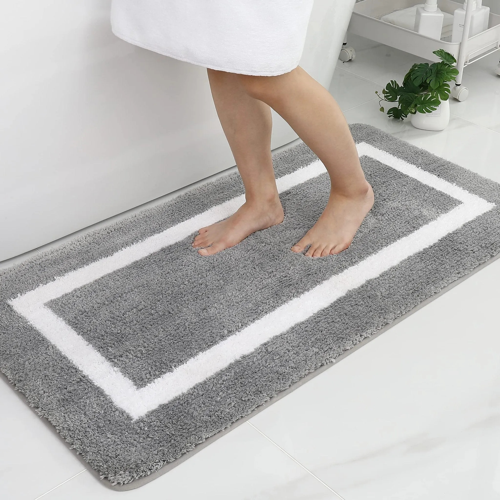 Quick Dry Anti-Slip Absorbent Bath Mat