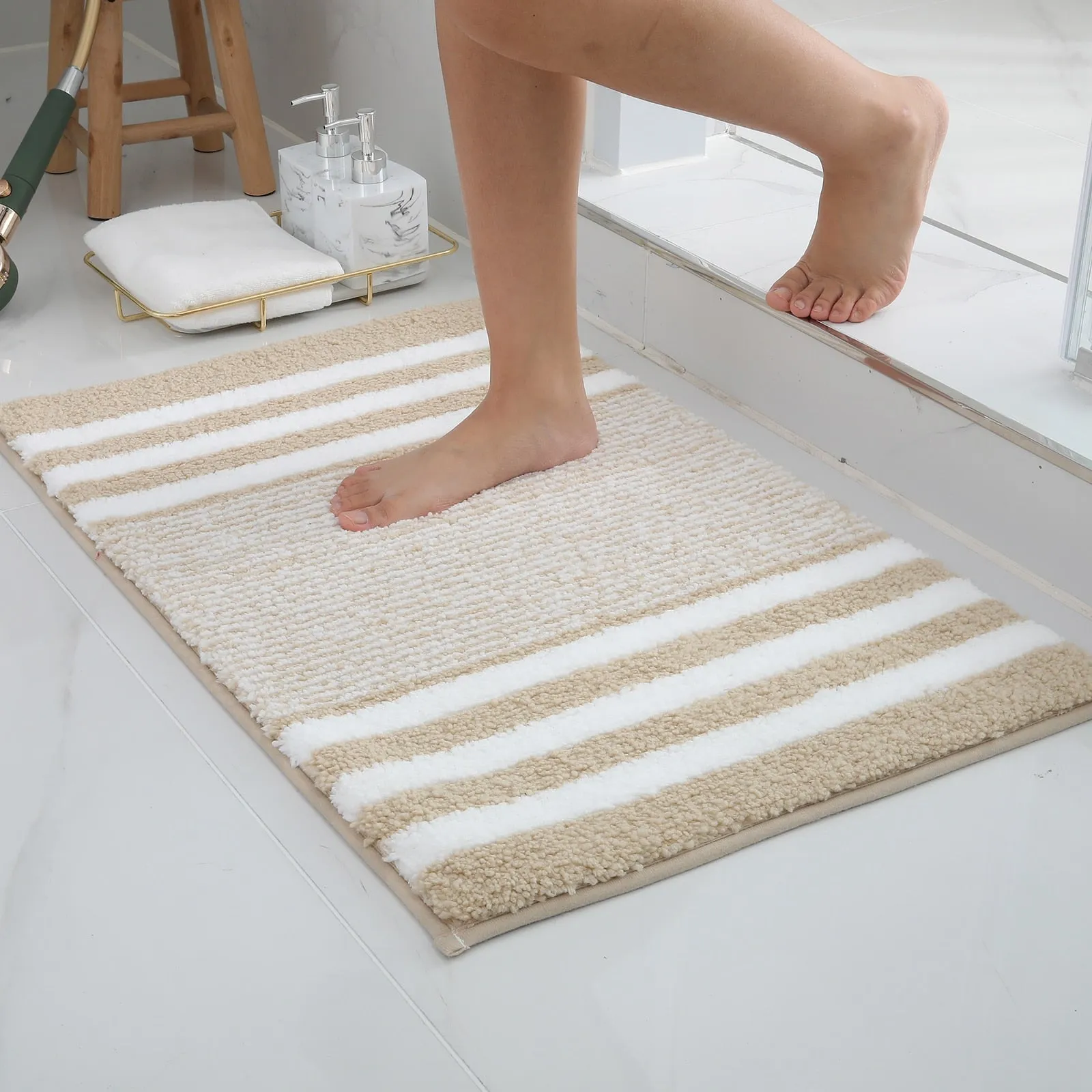 Quick Dry Anti-Slip Absorbent Bath Mat