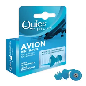 Quies Air Travel Flying Ear Plugs