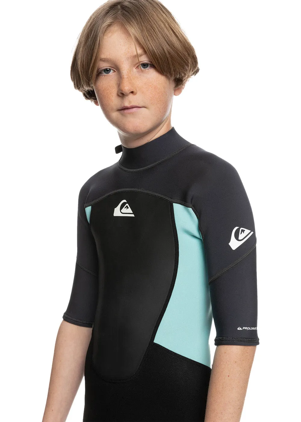 Quiksilver 2mm Prologue Boys Back Zip Spring Suit Wetsuit