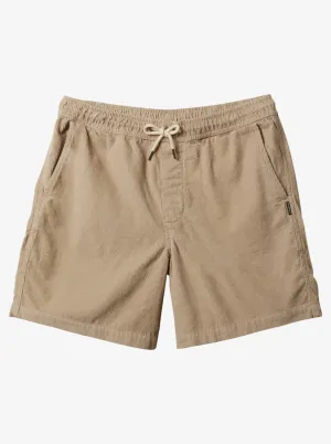 Quiksilver Taxer Corduroy Shorts - PLAZA TAUPE