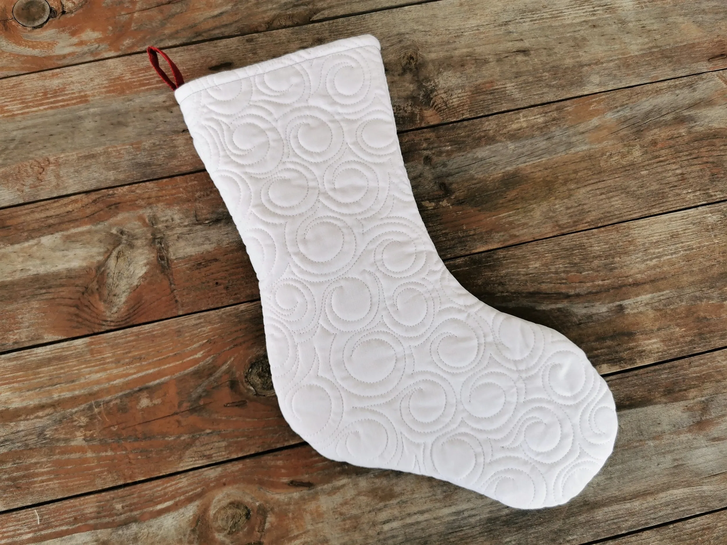 Quilted Christmas Stocking