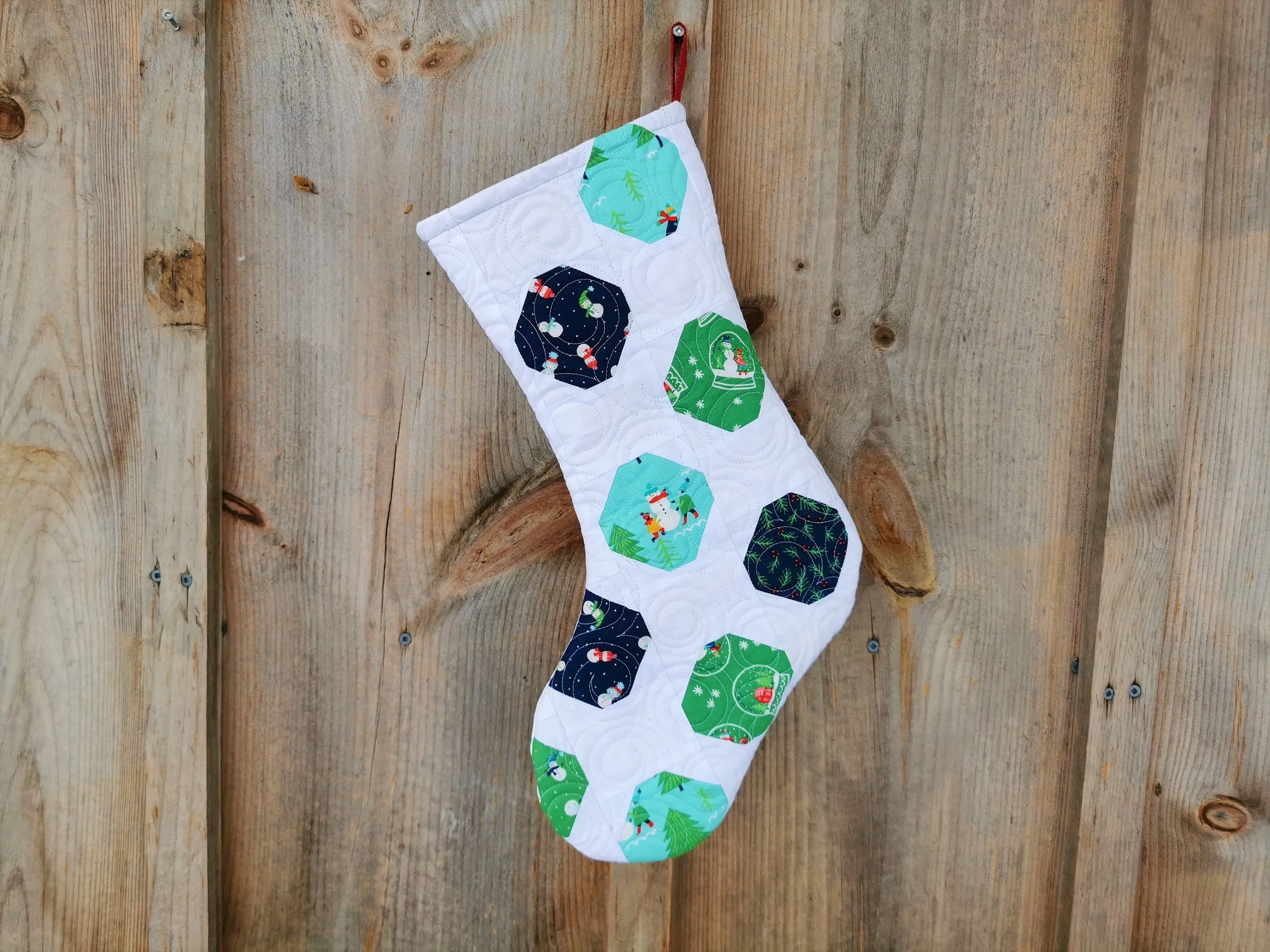 Quilted Christmas Stocking