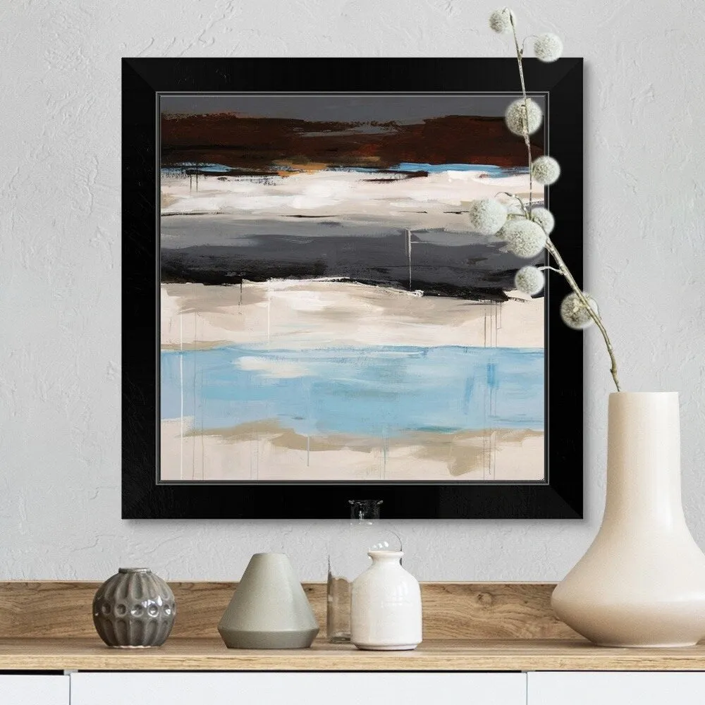 "A Distance Away II" Black Framed Print