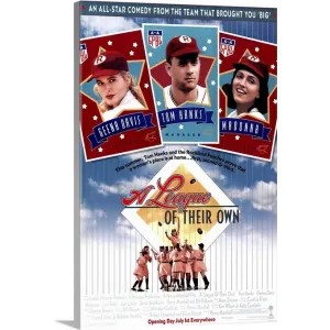 "A League of Their Own (1992)" Canvas Wall Art