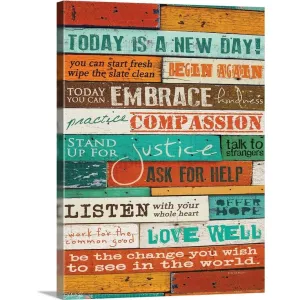 "A New Day" Canvas Wall Art