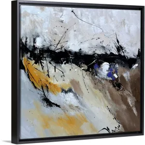 "Abstract 887160" Black Float Frame Canvas Art