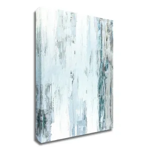 "Abstract Blue I" Wrapped Canvas Print Wall Art