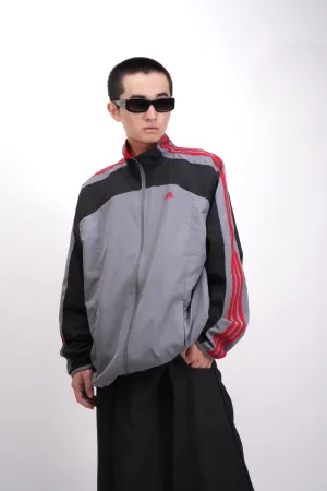 "adidas" -Polyester Track Jacket-