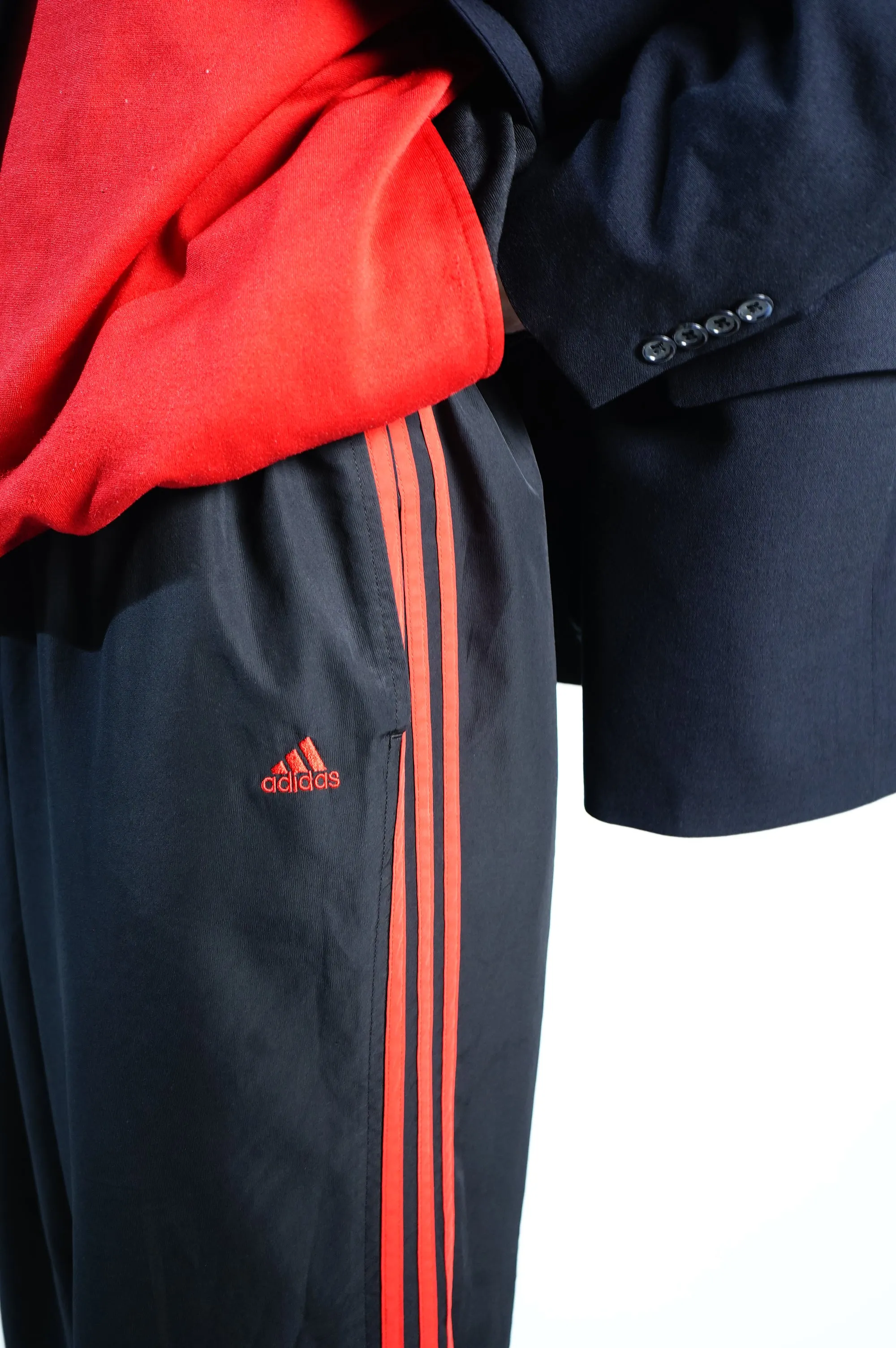 "adidas" -Polyester Track Pants-