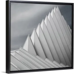 "Agtama" Black Float Frame Canvas Art