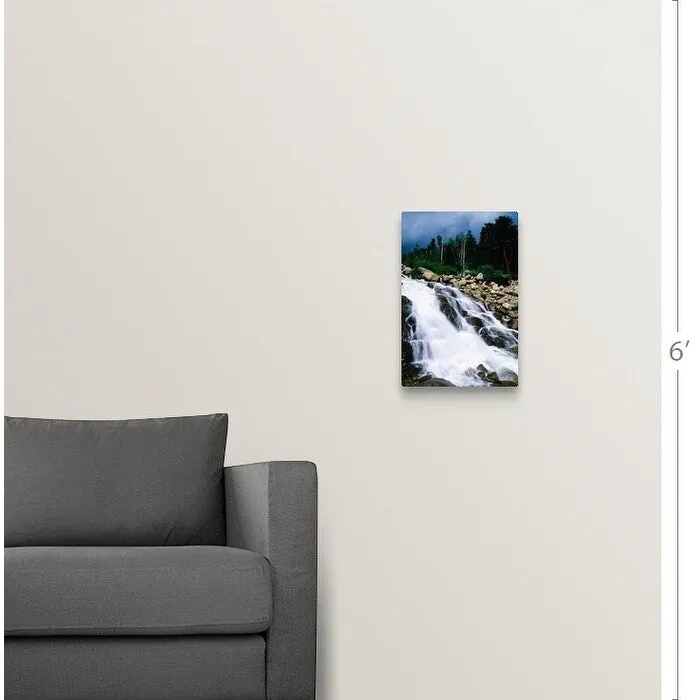 "Alluvial Fan Falls, Colorado" Canvas Wall Art