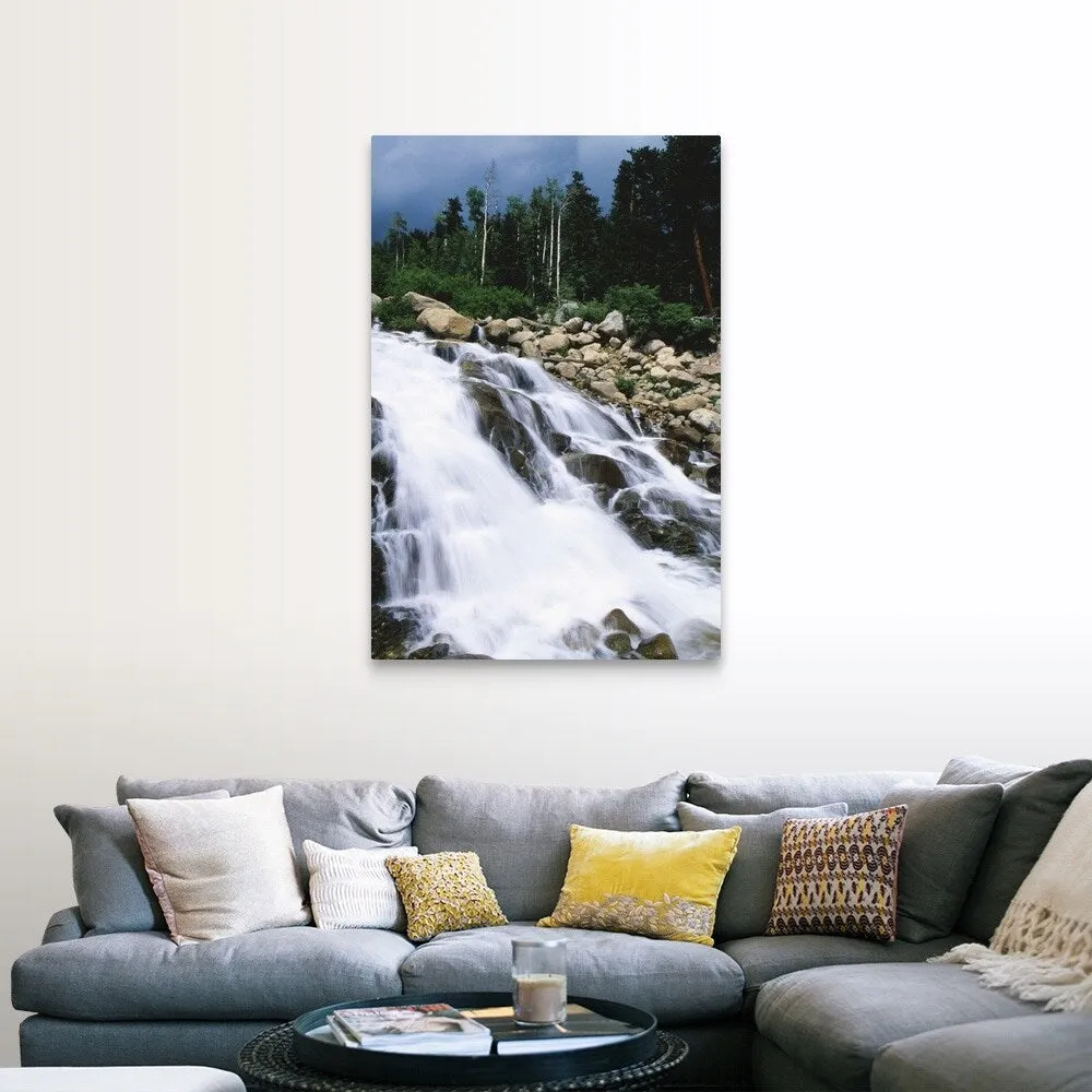 "Alluvial Fan Falls, Colorado" Canvas Wall Art