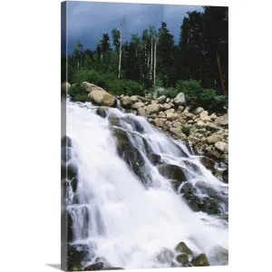 "Alluvial Fan Falls, Colorado" Canvas Wall Art