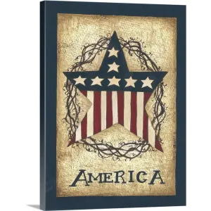 "America" Canvas Wall Art