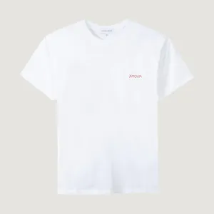 "Amour" Unisex Popincourt T-Shirt (White)