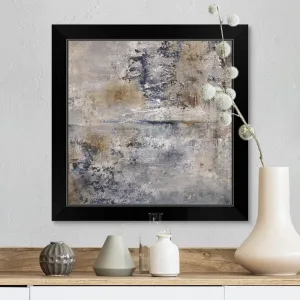 "Ancient Breeze" Black Framed Print