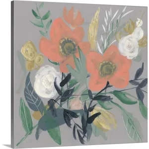 "Anemone Jumble I" Canvas Wall Art