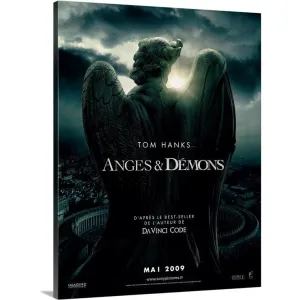 "Angels and Demons - French" Canvas Wall Art