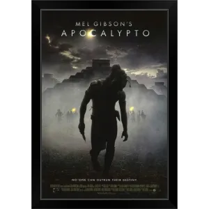 "Apocalypto (2006)" Black Framed Print