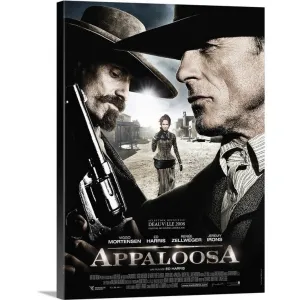 "Appaloosa - Movie Poster - French" Canvas Wall Art